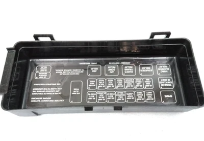 2000 Dodge Ram Van relé caixa de fusíveis tampa compartimento do motor sob o capô 2001 1999 V1 - Imagem 1 de 4