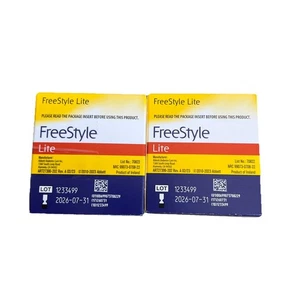 FreeStyles Lites Blutzucker Diabetiker 100 Teststreifen 50x2 - Bild 1 von 2