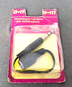 Klinkenstecker 6,35 auf 5-pol Würfel Adapterkabel    (L013) - Bild 1 von 5