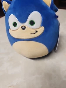 Squishmallows KellyToy Sonic The Hedgehog Plush Stuffed Animal Sega 8" New - Picture 1 of 7