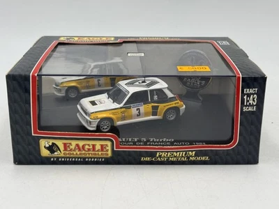 DIE CAST " RENAULT R5 TURBO 1984  - TOUR DE FRANCE AUTO " UNIVERSAL HOBBIES 1... - Immagine 1 di 2