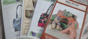Quilting Sewing Patterns Instructions Quilt Clothes Decor Purses Bags You Choose - Picture 1 of 7