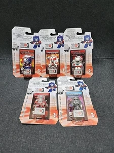 Transformers 30th Anniversary Figurine w/ 3D Puzzle Piece & Base 5 Pack - Picture 1 of 8