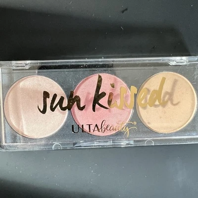 Ulta Beauty Sun Kissed Blush Highlighter Bronzer Palette 3 Pan - Image 1 of 2