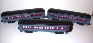3 Car Lionel O gauge Lighted Polar Express Streamline Passenger Set - Picture 1 of 5