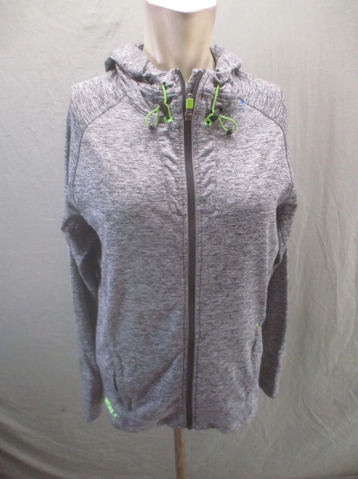 Chaqueta deportiva ligera de entrenamiento con bolsillo con cremallera completa gris talla M 2XU para mujer 660 Foto 1 de 4