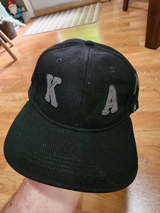 Kangol Spellout Baseball Cap Hat Logo Corduroy Strapback Vintage Retro Style - Picture 1 of 5
