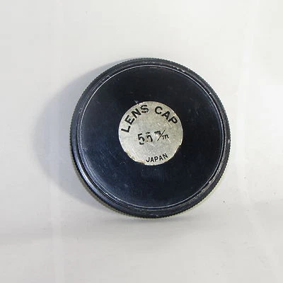 55mm Screw-in Metal Lens Front Cap with Male Threads for Filter Stack Storage - Image 1 of 2