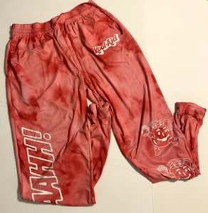 Mad Engine Kool-Aid man Oh Yeah! lounge pants pajama bottoms joggers pink large - Picture 1 of 22
