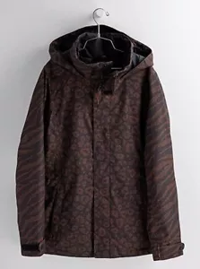 Brandneu mit Etikett Burton Jet Set Damen Snowboard Skijacke Winter Schnee Größe: 8 (XS) braun - Bild 1 von 12