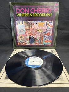 Don Cherry Pharoah Sanders Where is Brooklyn Blue Note 84311 stereo PROMO B - Picture 1 of 21