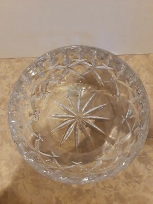 Gorham Heavy Cut Crystal Lady Anne 9"  Salad Bowl Made in Germany  - Image 1 of 4