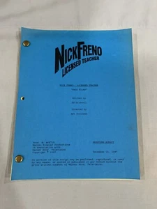 Nick Freno lizenzierter Lehrer TV Drehbuch - Bild 1 von 6