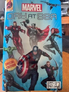 Marvel Super Hero Avengers - Disney Cruise - MARVEL DAY AT SEA - Dinner Menu  - Picture 1 of 8