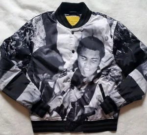 Muhammad Ali "The GOAT" X SP Varisty Bomber Jacket Full Snap Quilt Line XL🥊 🥊 - Picture 1 of 11