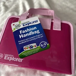 LEAP FROG Leapster Explorer FASHION HANDBAG Storage Case Pink - Picture 1 of 14
