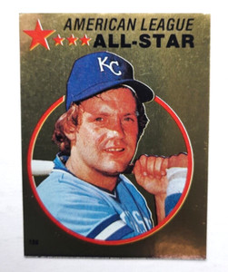 GEORGE BRETT 1982 Topps Sticker #133 NM ALL-STAR