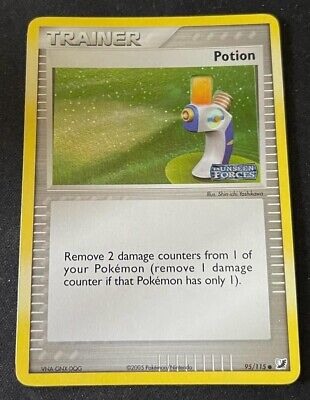 Pokemon Trainer Card Potion 95/115 Holo Ex Unseen Forces 2005