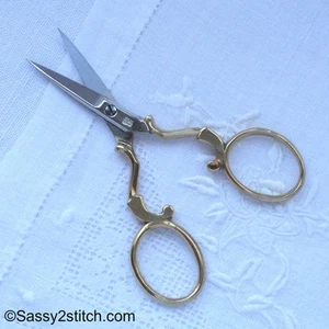 WASA Solingen 3-1/2" Heavy Heart Embroidery Scissor - Picture 1 of 2