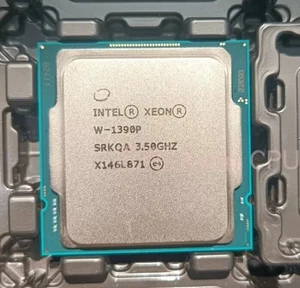 Intel Xeon W-1390P 3.50GHz 8-Core 16-Thread LGA-1200 SRKQA CPU Processor - Picture 1 of 1