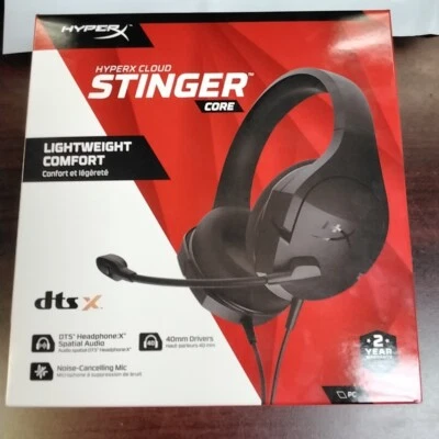 HyperX Cloud Stinger Core Wired Gaming Headphones - OPEN BOX - Image 1 of 4