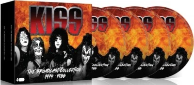 Kiss – The Broadcast Collection 1974 - 1988 4 CD Set - Compilation Album - Image 1 of 3