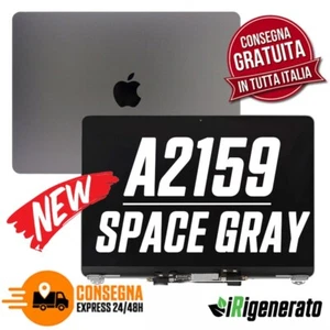 Display A2159 Macbook PRO 13.3 schermo APPLE ORIGINALE OEM - Space Gray - Foto 1 di 3
