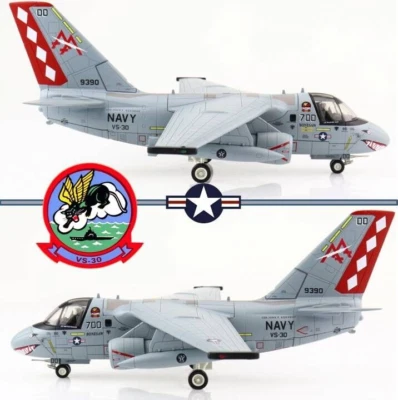 Hobby Master 1:72 HA4908 Lockheed S-3B Viking USN VS-30 Diamondcutters, USS JFK - Image 1 of 4