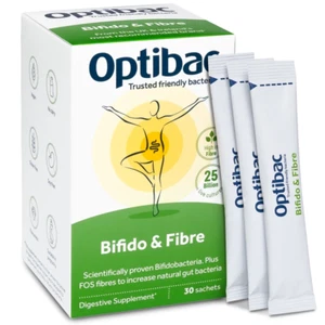 Optibac Probiotics Bifido & Fibre 30 Sachets - Picture 1 of 4