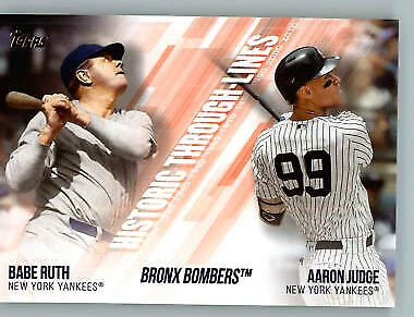 2019 Topps Series 2 Historic Through Lines COMPLETE YOUR SET/ PICK SINGLES - Image 1 of 1