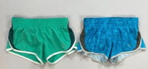 Girl's Youth Nike Dri-Fit Running Shorts Size S Lot of 2 SET NEW - Picture 1 of 5