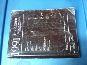 1991 Explorer Workshop Manual Supplement - Bild 1 von 3
