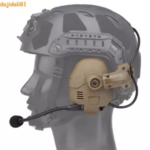 AMP Headset Tactical Shooting Bluetooth Earphone Noise Reduction For Fast Helmet - Picture 1 of 20