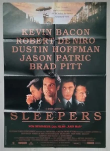 P168 Original Kinoplakat SLEEPERS Robert De Niro / Brad Pitt - Picture 1 of 2