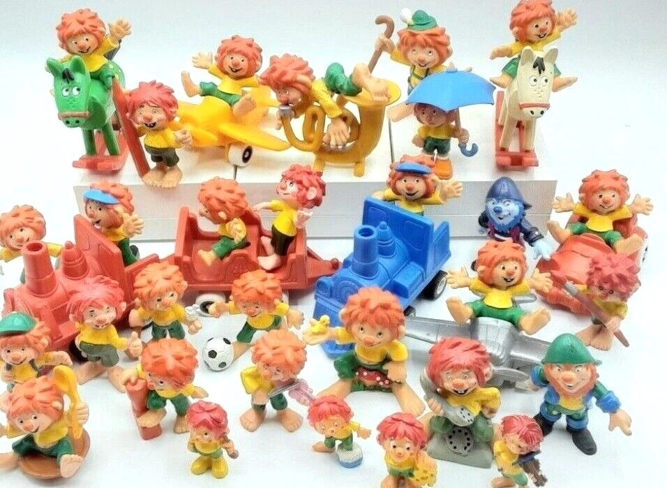 Pumuckl -Kobold Figuren zum Auswählen -Heimo-Schleich -Bully -Üei  7 bis 2 cm - Bild 1 von 1