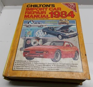 Chilton's Import Car Repair Manual - 1977 - 1984 for Cars - Part No. 7328 - Bild 1 von 3