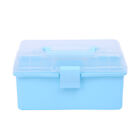 3 Layers Large Capacity Storage Box Foldable Portable Makeup Hairpin Organizer