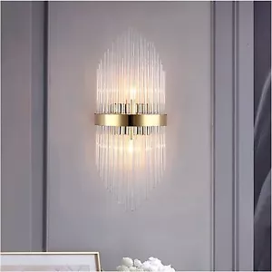 Luci da parete moderne applique da parete oro di lusso lampade da parete lampade da parete - Foto 1 di 21