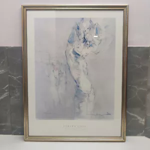 Jürgen Görg Framed Art Print “Female Changing” 1985 - Large 85x64 cm - Picture 1 of 15
