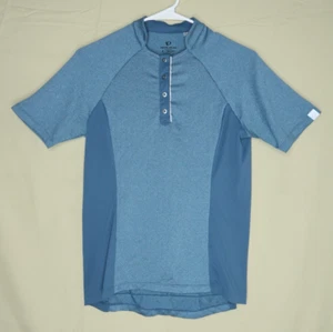 Pearl Izumi Select Top Medium Blue Short Sleeve Reflective Cycling Shirt Jersey - Imagen 1 de 7