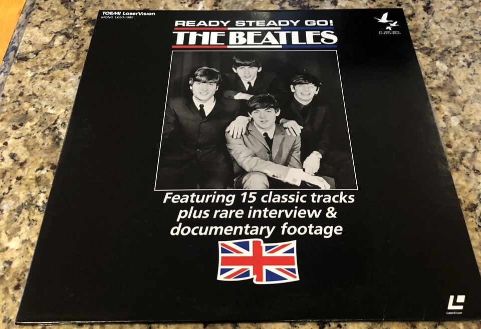 THE BEATLES- READY STEADY GO! LaserDisc MADE IN JAPAN 🇯🇵. - Image 1 of 2