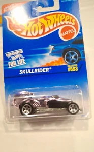 Hot Wheels Mattel 1995 Collectors SKULLRIDER in Pink Chrome - Picture 1 of 10