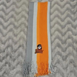 Disney Pixar Kids One Size Orange Gray Incredibles Violet Winter Knit Scarf - Picture 1 of 5