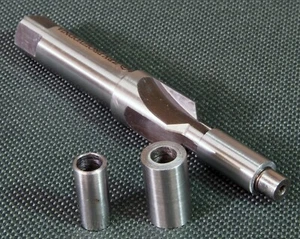 Muzzle Crowning tool, Cuts perfect 110 degree angle 30 cal, 6.5 & 9 mm pilots - Bild 1 von 5