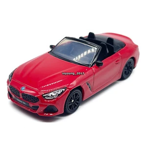 Modellino auto 1/57 BMW Z4 M40i pressofuso veicolo giocattolo ragazzi giocattoli per bambini regali rosso - Foto 1 di 9