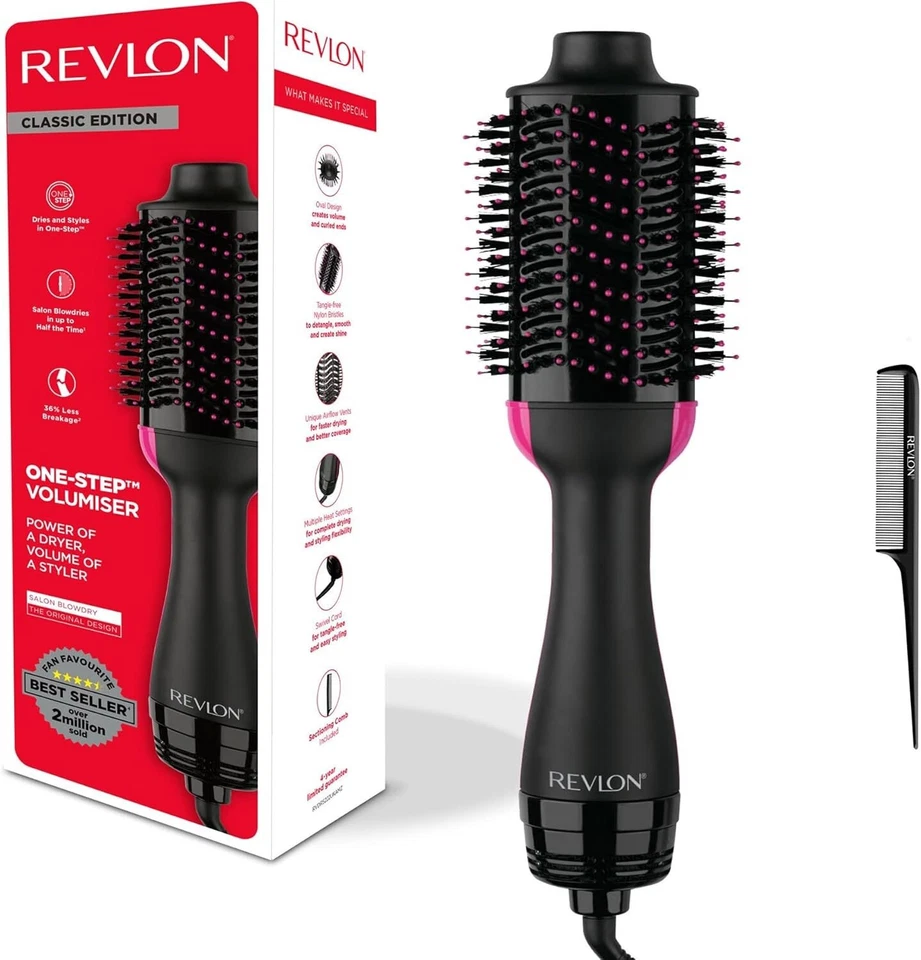 Revlon RVDR5222 One Step Volumiser und Haartrockner Ionen und Keramiktechnologie