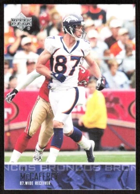 2003 2149A Upper Deck Deck Ed McCaffrey Denver Broncos #77 - Image 1 of 2