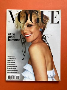 Zeitschrift VOGUE Paris 822 November 2001 Amber Valetta Revue Mode Frankreich Presse - Bild 1 von 10