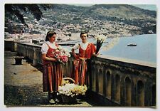 Portugal Madeira Casino Flower Girls Gardens Postcard
