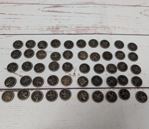 Rum And Bones CMON Pirate Moba Style Board Game 50 Metal Coin Pack RB016 Rare - Picture 1 of 3